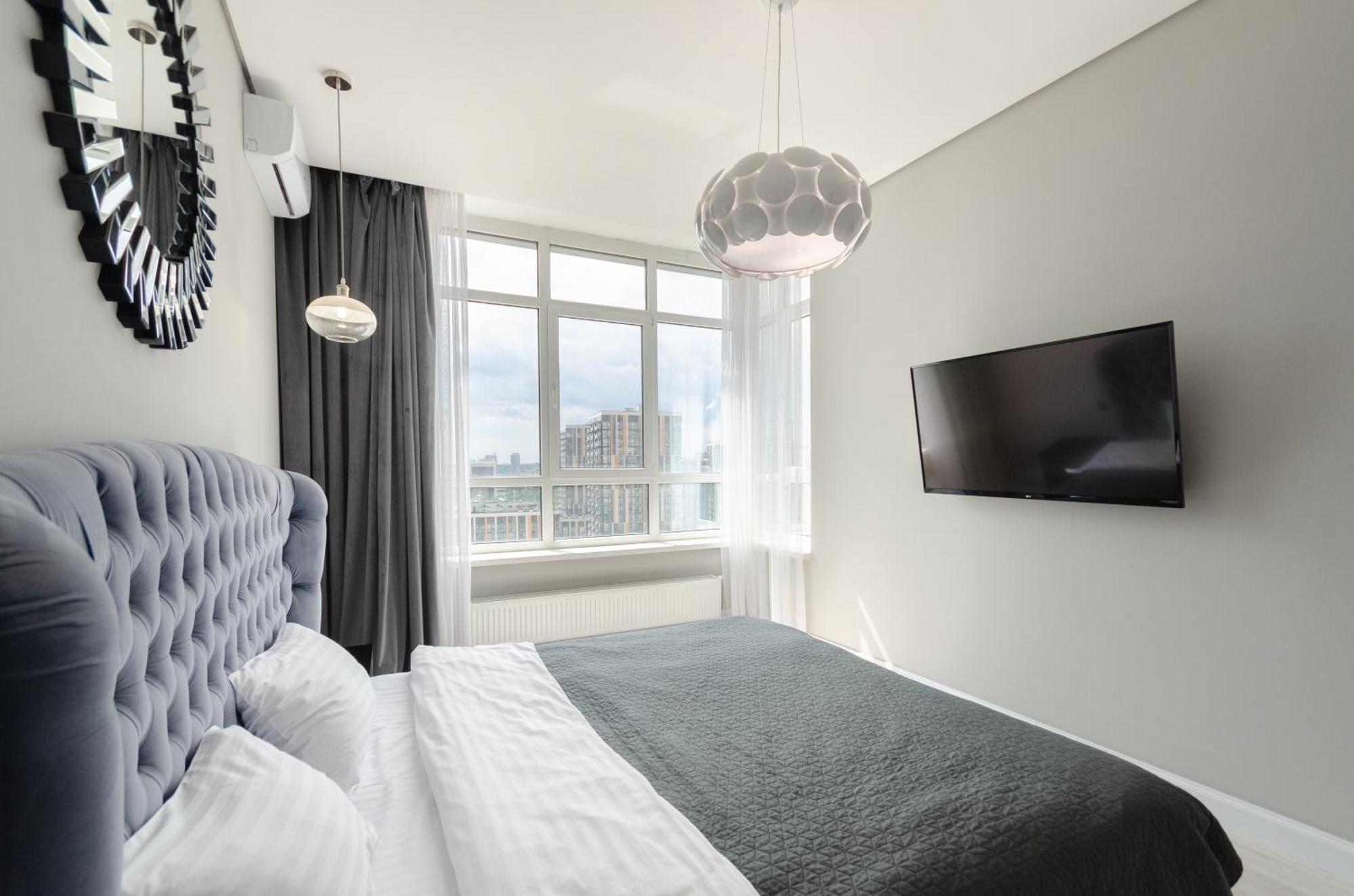 03460 Residential complex Central Park cozy apartment Kiev Exterior foto
