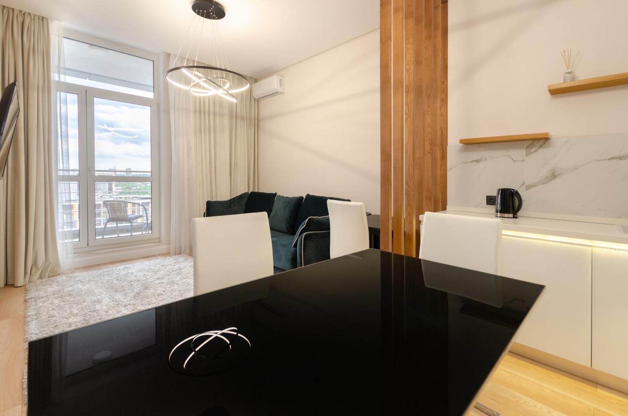 03460 Residential complex Central Park cozy apartment Kiev Exterior foto