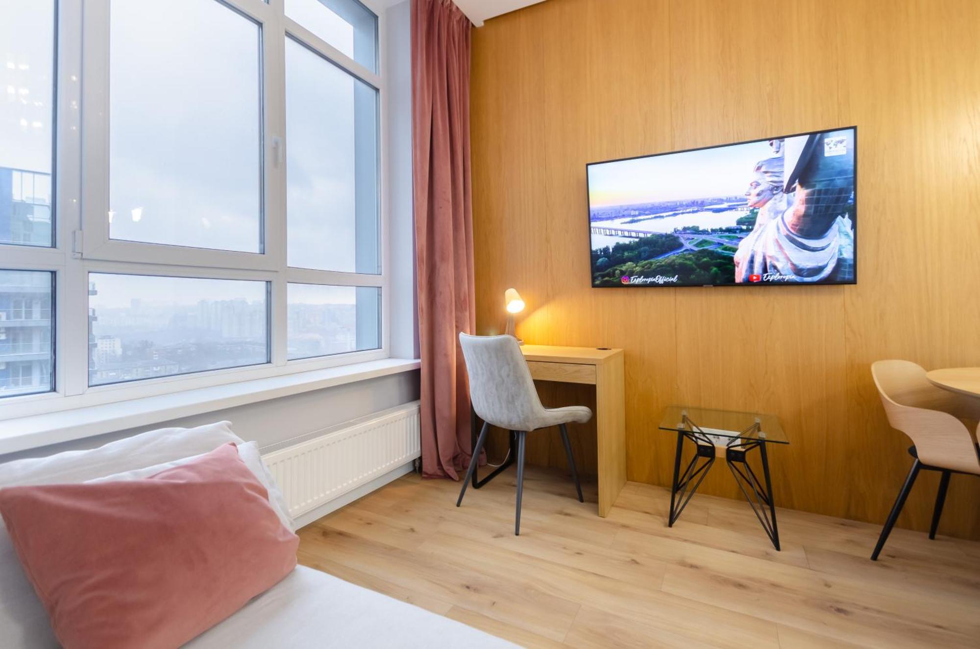 03460 Residential complex Central Park cozy apartment Kiev Exterior foto