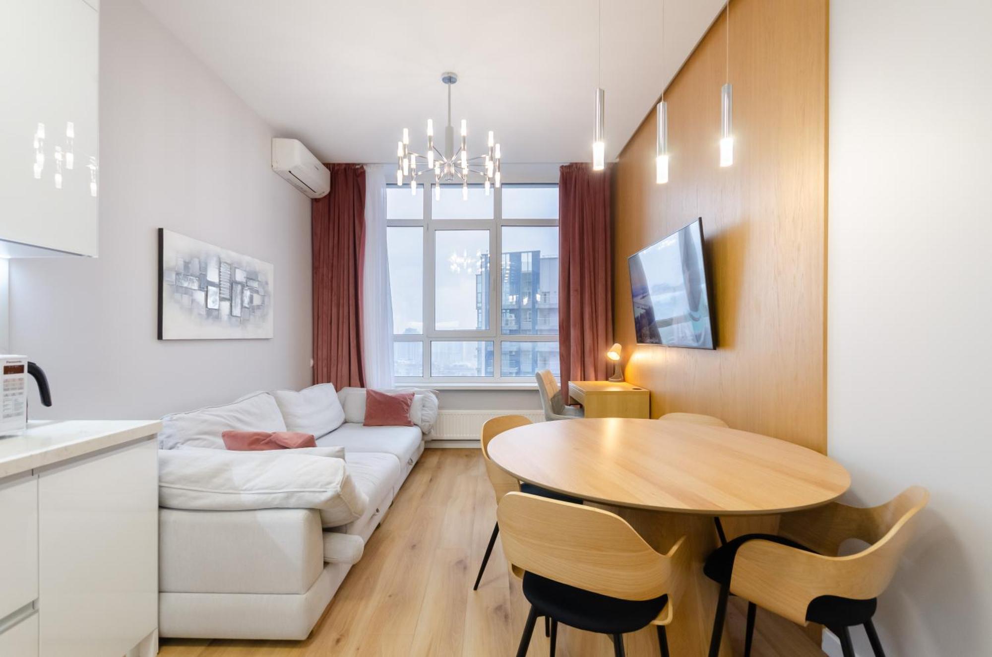 03460 Residential complex Central Park cozy apartment Kiev Exterior foto